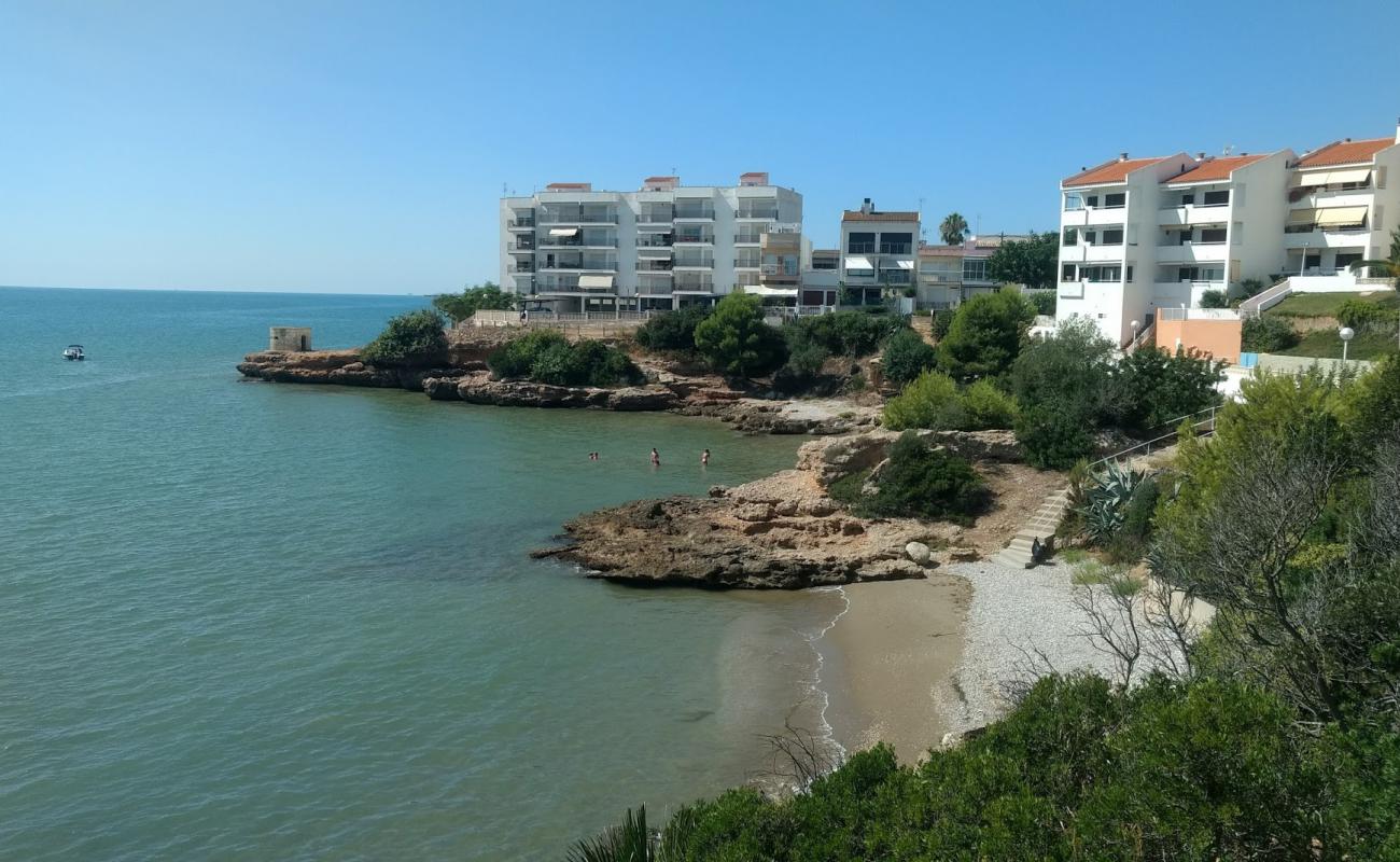 Les Tres Palmeres'in fotoğrafı taşlı kum yüzey ile