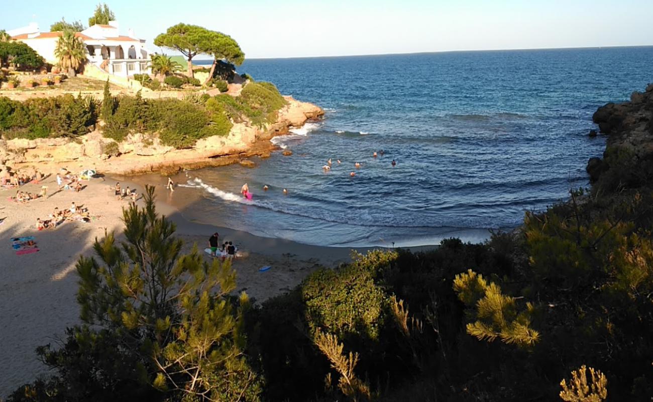 Platja de l'Estany Tort'in fotoğrafı açık bej kum yüzey ile