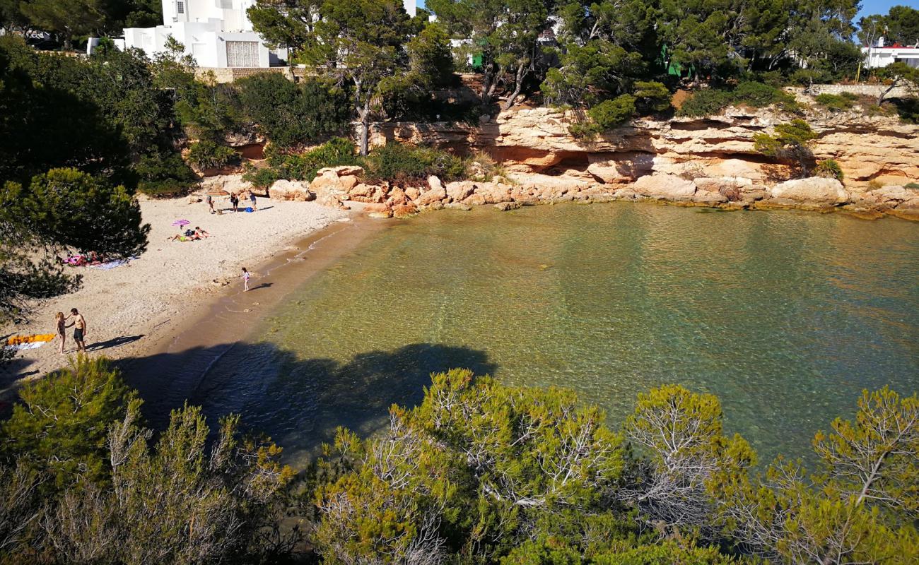 Playa Calafat'in fotoğrafı açık bej kum yüzey ile