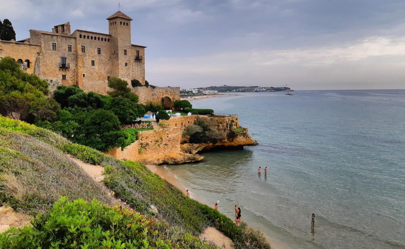 Platja de Tamarit II'in fotoğrafı açık bej kum yüzey ile