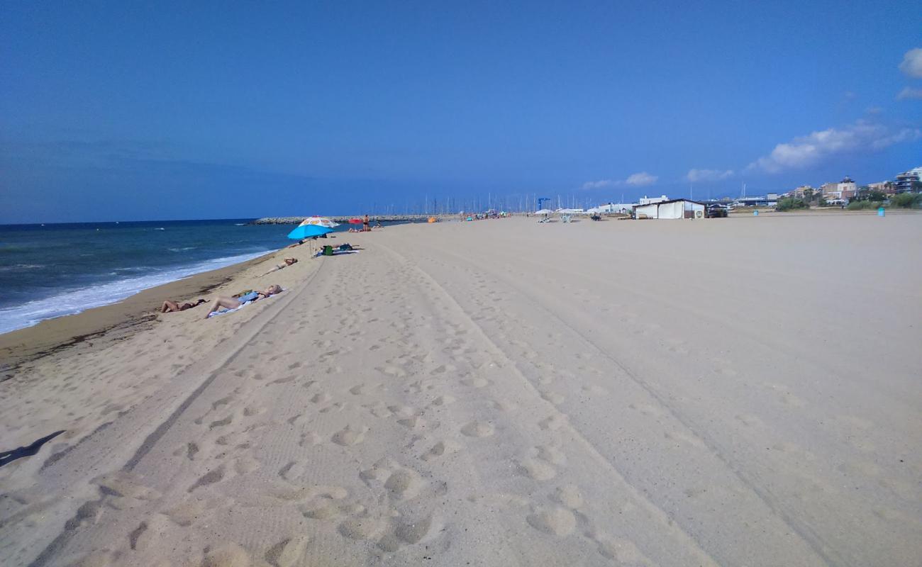Playa de Bellamar'in fotoğrafı açık bej kum yüzey ile