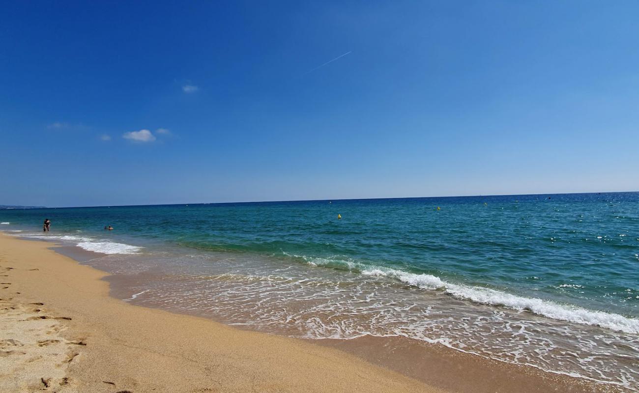 Platja Dels Vinyals'in fotoğrafı açık bej kum yüzey ile