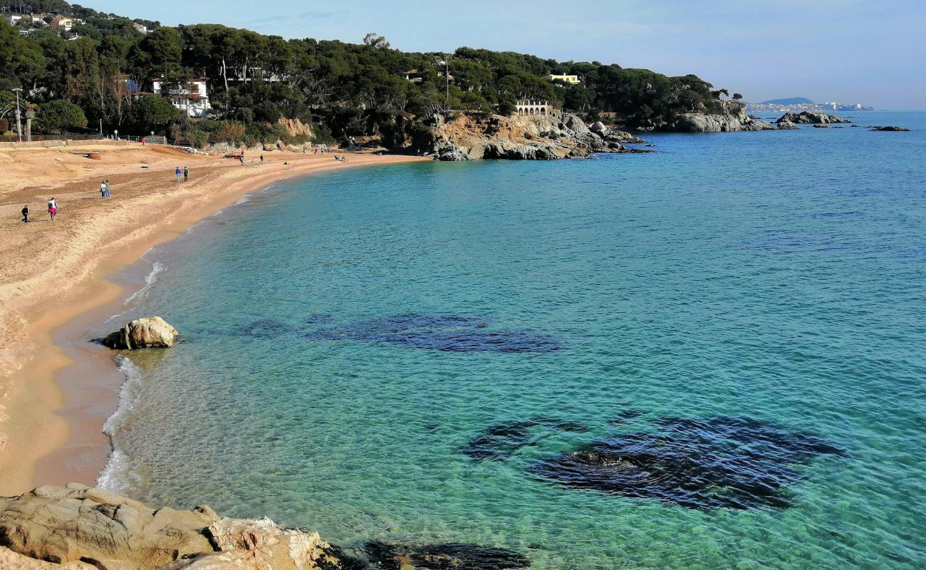 Cala Rovira'in fotoğrafı açık bej kum yüzey ile