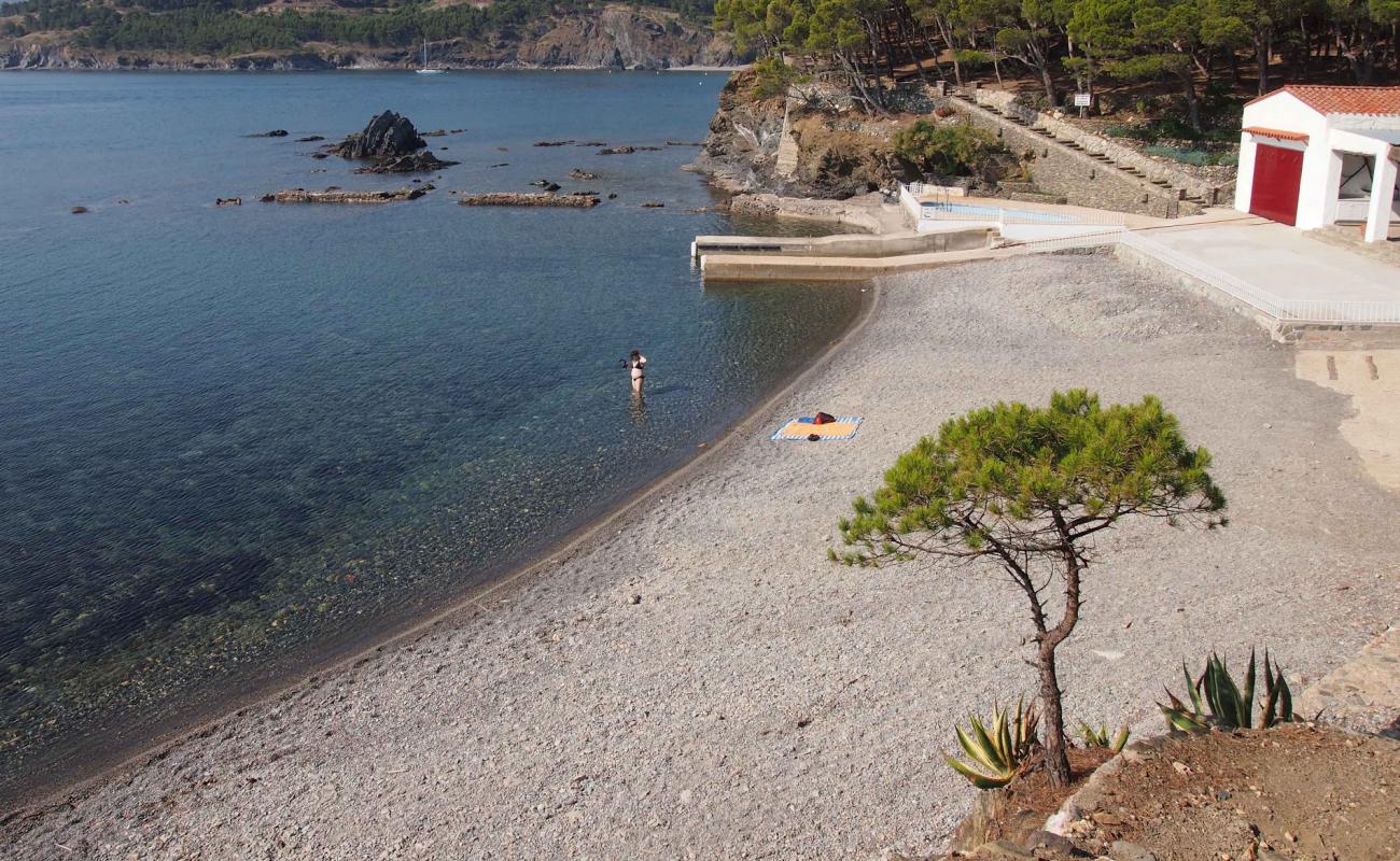 Port De Joan'in fotoğrafı küçük gri çakıllar yüzey ile