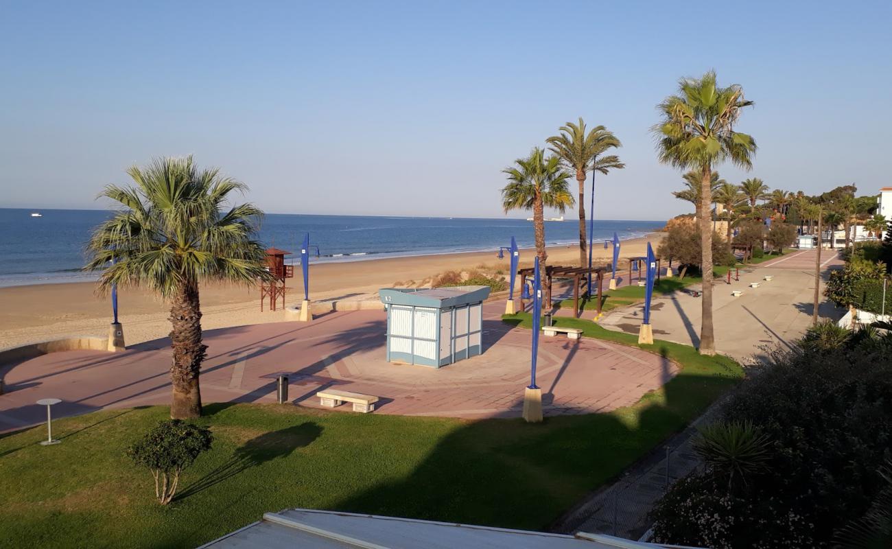 playa de la barrosa'in fotoğrafı parlak kum yüzey ile