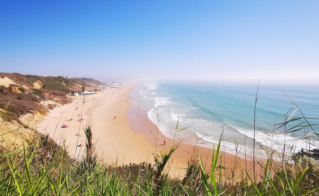 Playa La Fontanilla'in fotoğrafı parlak kum yüzey ile