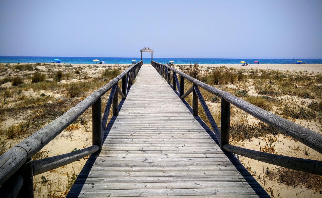 Playa Zahara'in fotoğrafı parlak ince kum yüzey ile