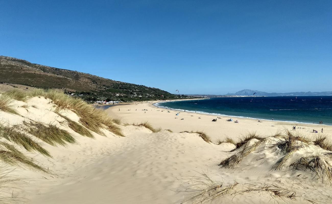 Valdevaqueros Plajı'in fotoğrafı i̇nce bej kum yüzey ile