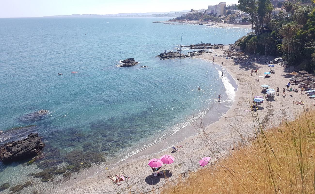 Playa de la Viborilla'in fotoğrafı gri kum yüzey ile