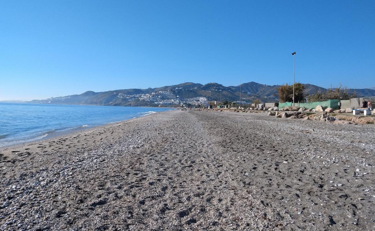 Playa Playazo Rio Seco'in fotoğrafı gri kum yüzey ile