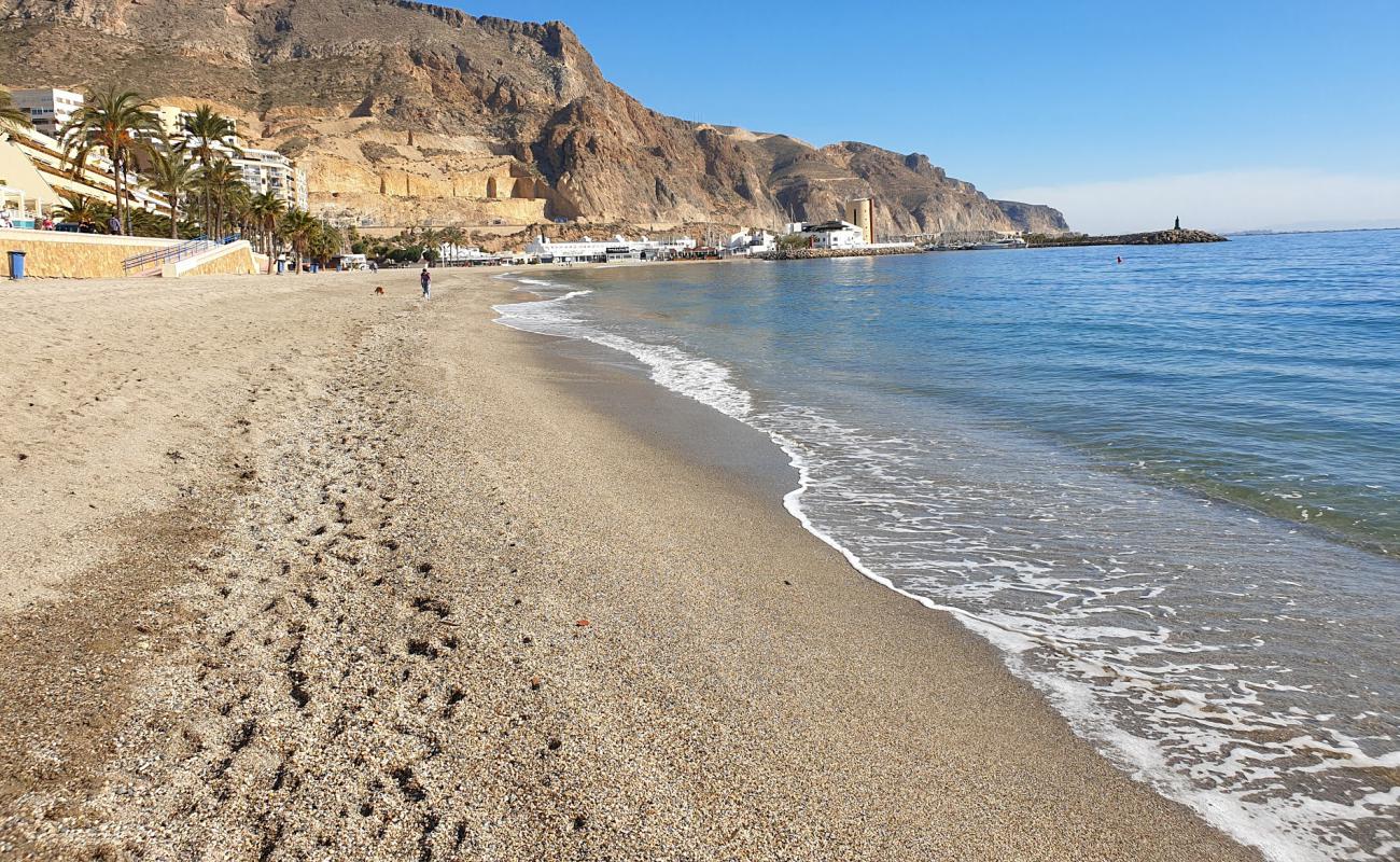 Playa Aguadulce'in fotoğrafı bej kabuklu kum yüzey ile