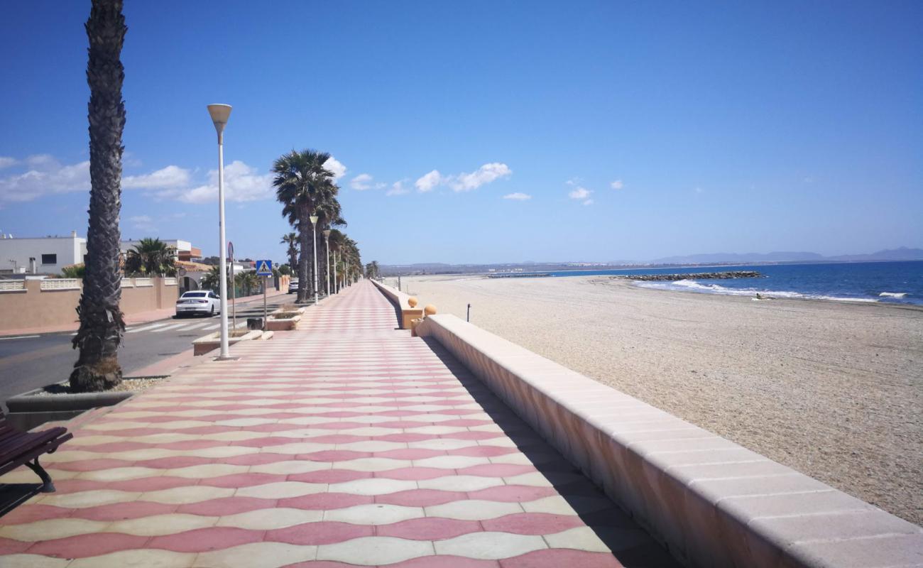 Playa Costa Cabana'in fotoğrafı küçük gri çakıllar yüzey ile