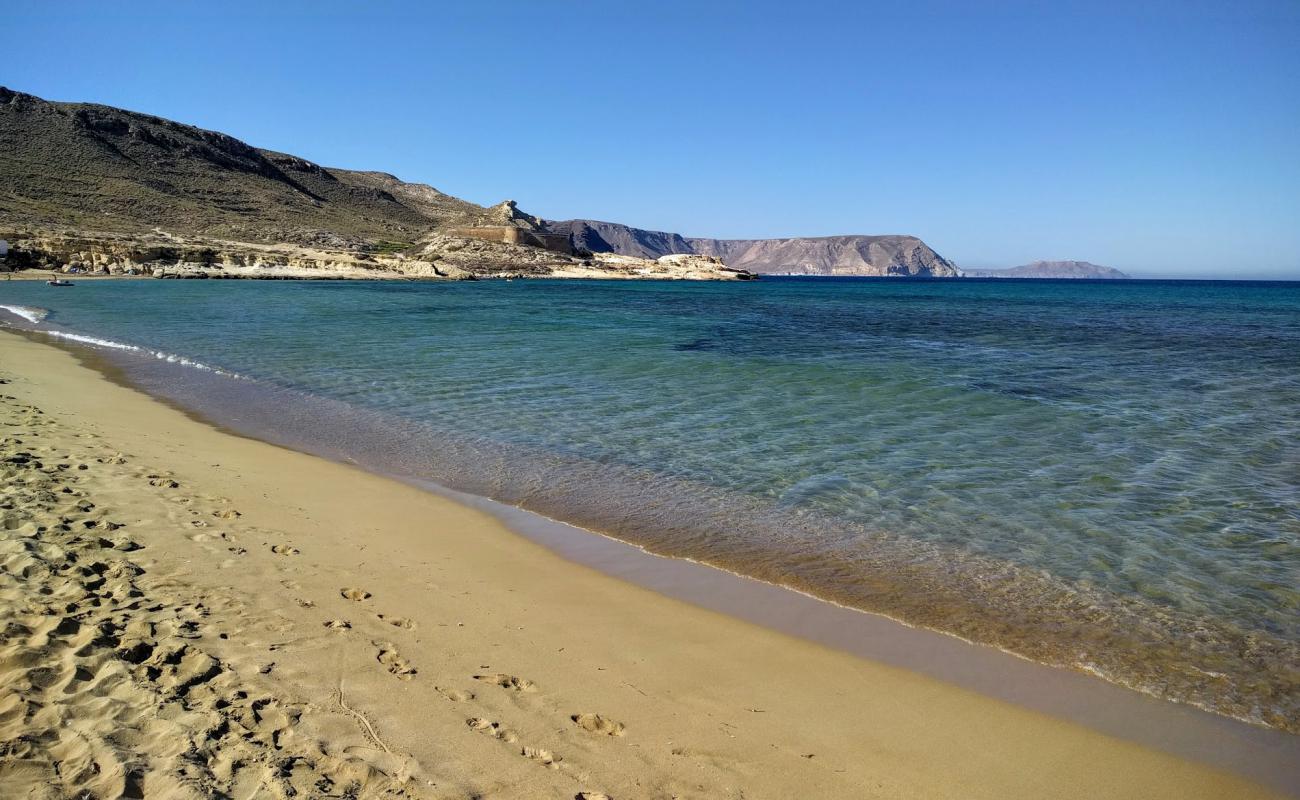 Calilla del Playazo'in fotoğrafı kahverengi kum yüzey ile