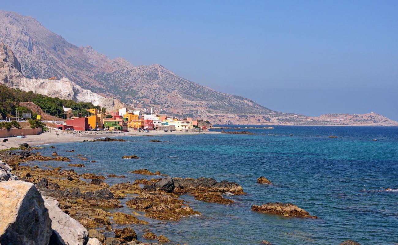 Playa de Benzu'in fotoğrafı hafif çakıl yüzey ile