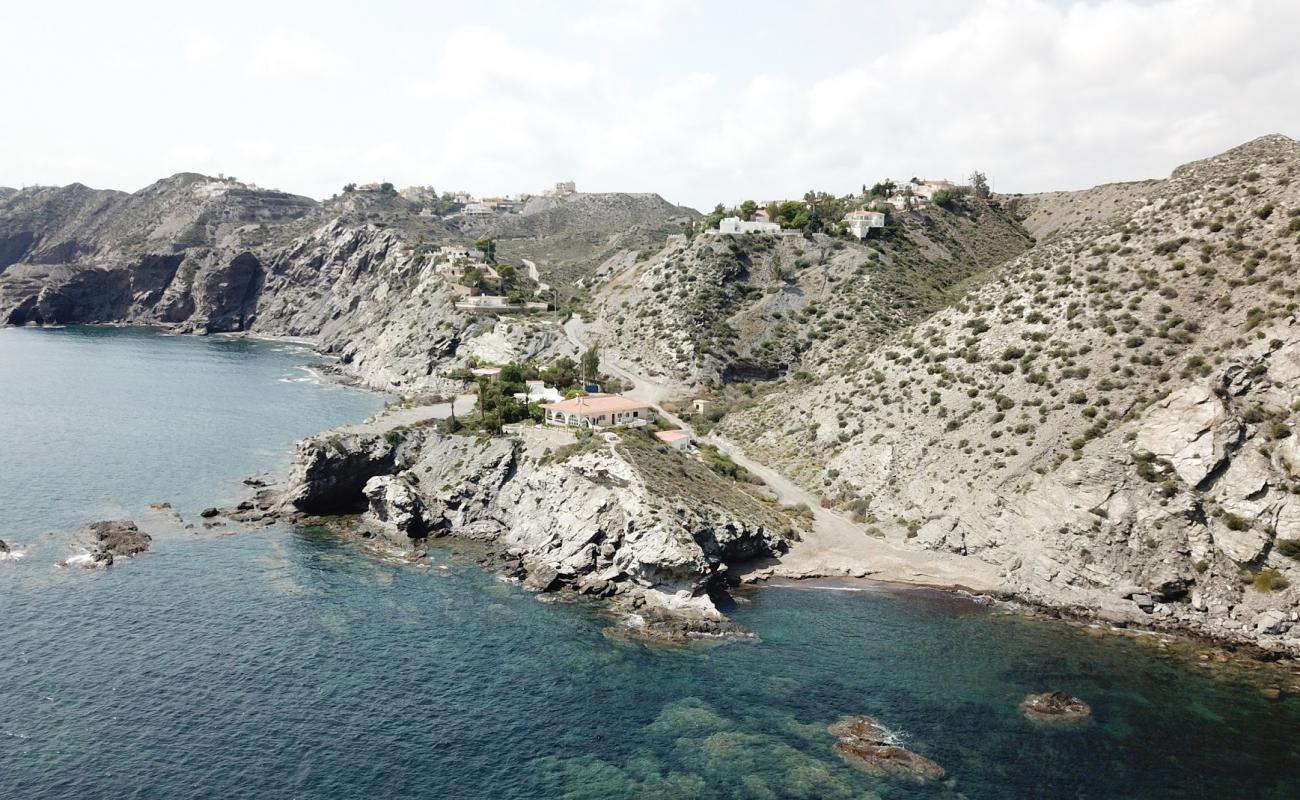 Barranco del Mar'in fotoğrafı gri ince çakıl taş yüzey ile