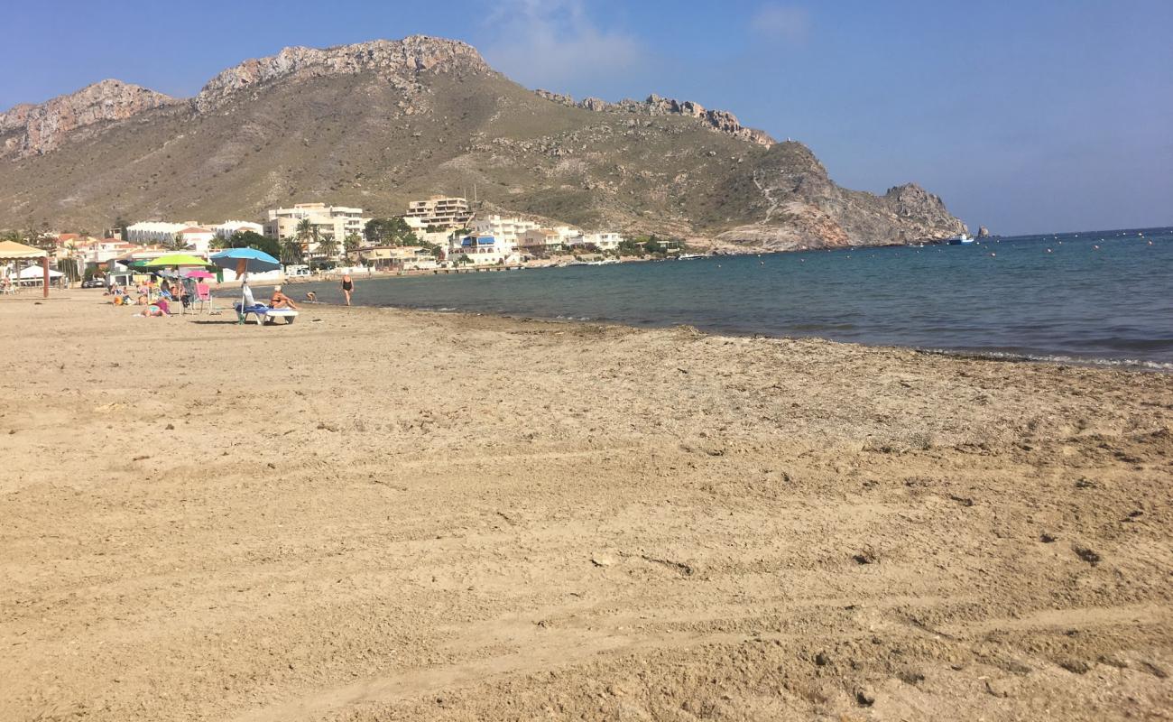 Playa de Calabardina'in fotoğrafı gri kum yüzey ile