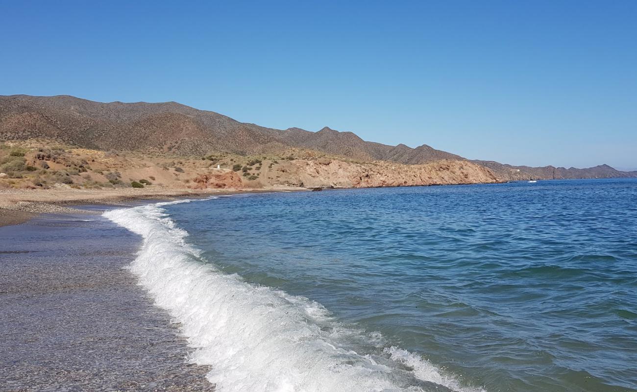 Playa el Melarco'in fotoğrafı taşlı kum yüzey ile