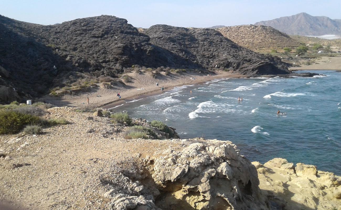 Playa de Las Minas'in fotoğrafı parlak kum yüzey ile