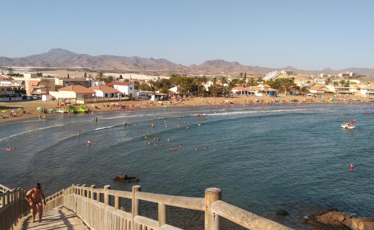 Bahia Playa'in fotoğrafı kahverengi kum yüzey ile