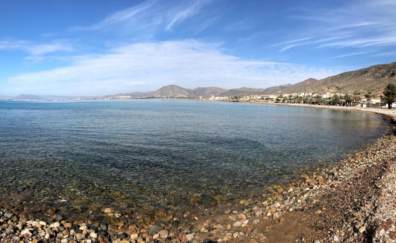 Playa de la Chapineta'in fotoğrafı gri ince çakıl taş yüzey ile