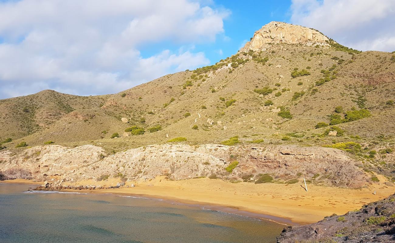 Punta Parreno'in fotoğrafı kahverengi kum yüzey ile