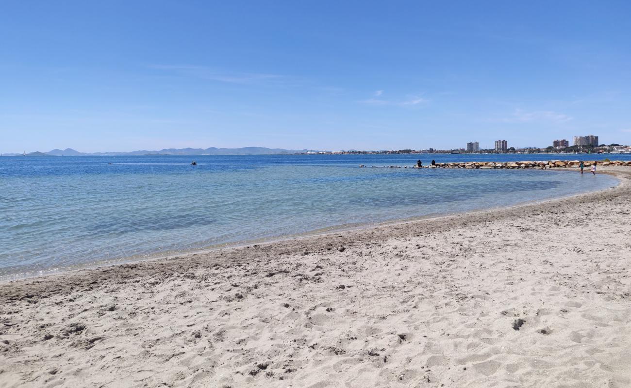 Playa la Puntica'in fotoğrafı gri kum yüzey ile