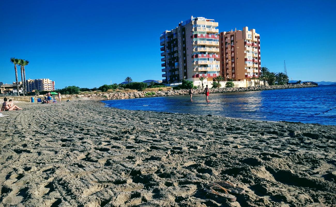 Playa Chica'in fotoğrafı gri kum yüzey ile