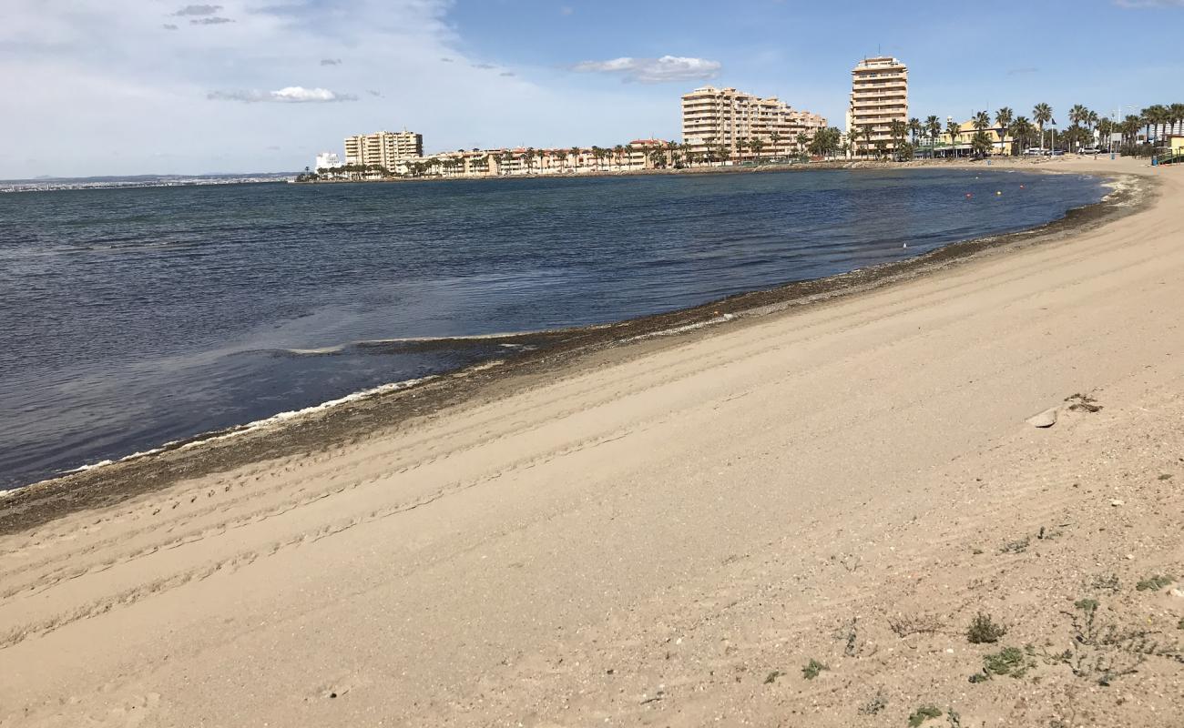 Playa Mistral'in fotoğrafı kahverengi kum yüzey ile