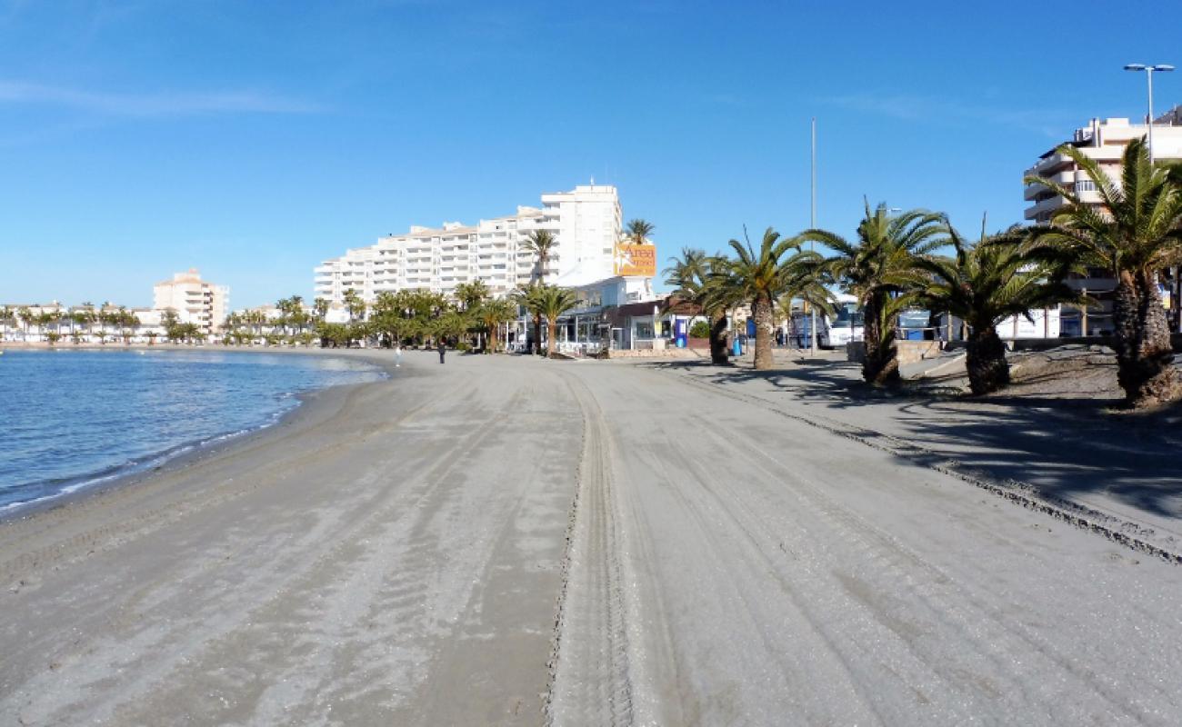 Playa del Pedruchillo'in fotoğrafı gri kum yüzey ile