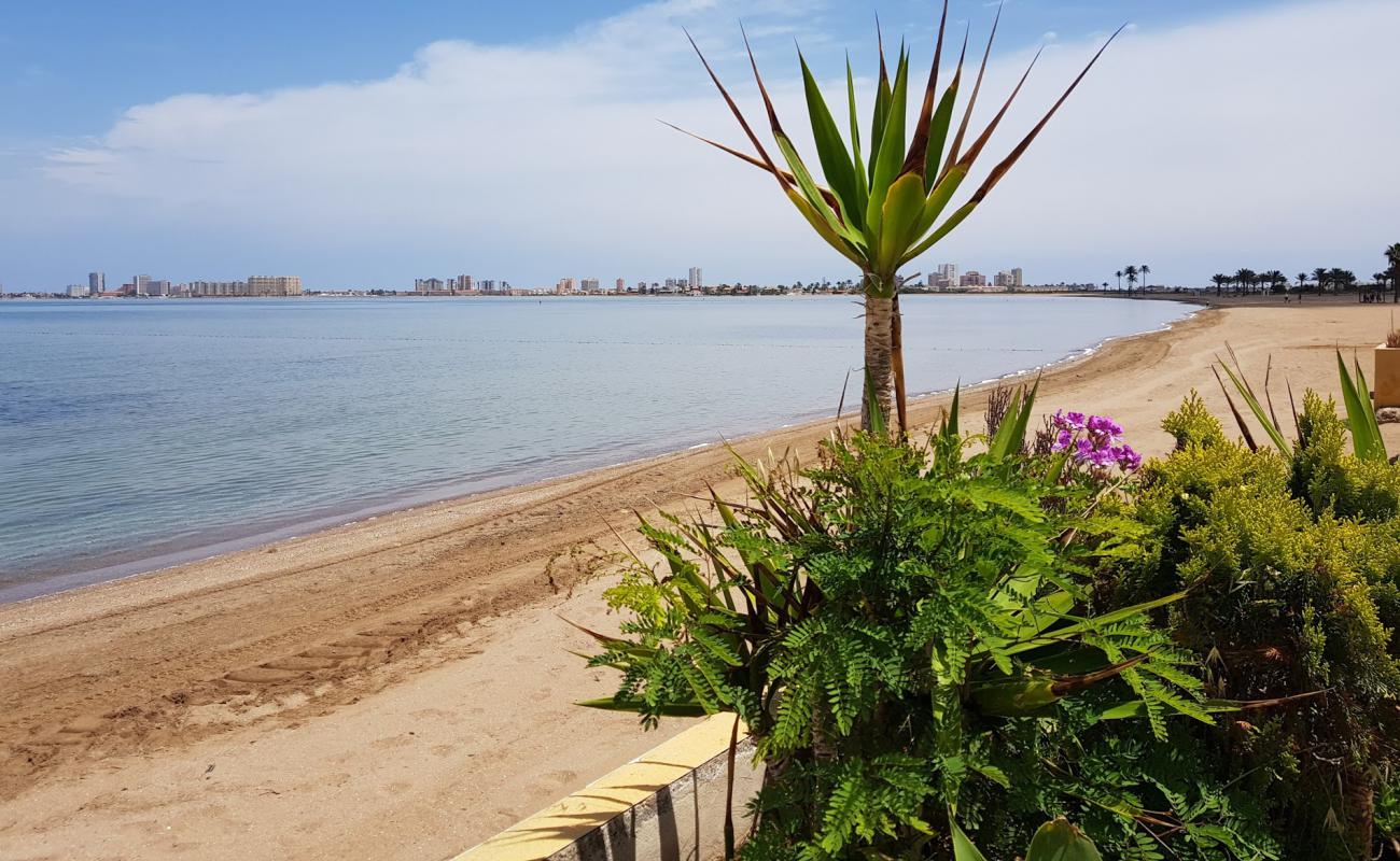 Playa Paraiso'in fotoğrafı kahverengi kum yüzey ile