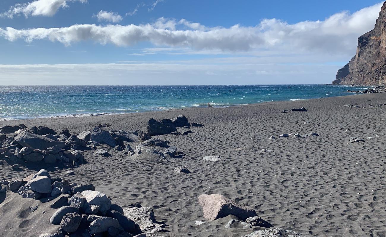 Playa del ingles'in fotoğrafı gri kum yüzey ile