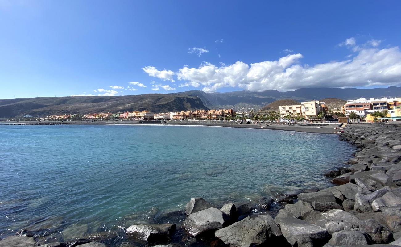 Playa del Cabezo'in fotoğrafı gri kum yüzey ile