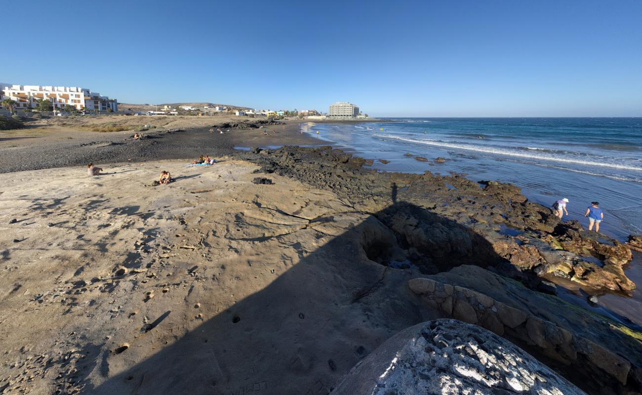 Playa El Salado'in fotoğrafı gri kum yüzey ile