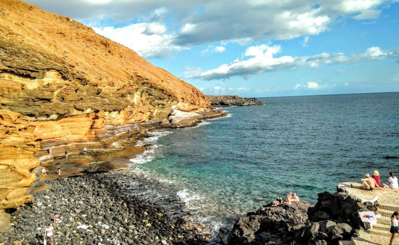 Playa Amarilla'in fotoğrafı beton kapak yüzey ile