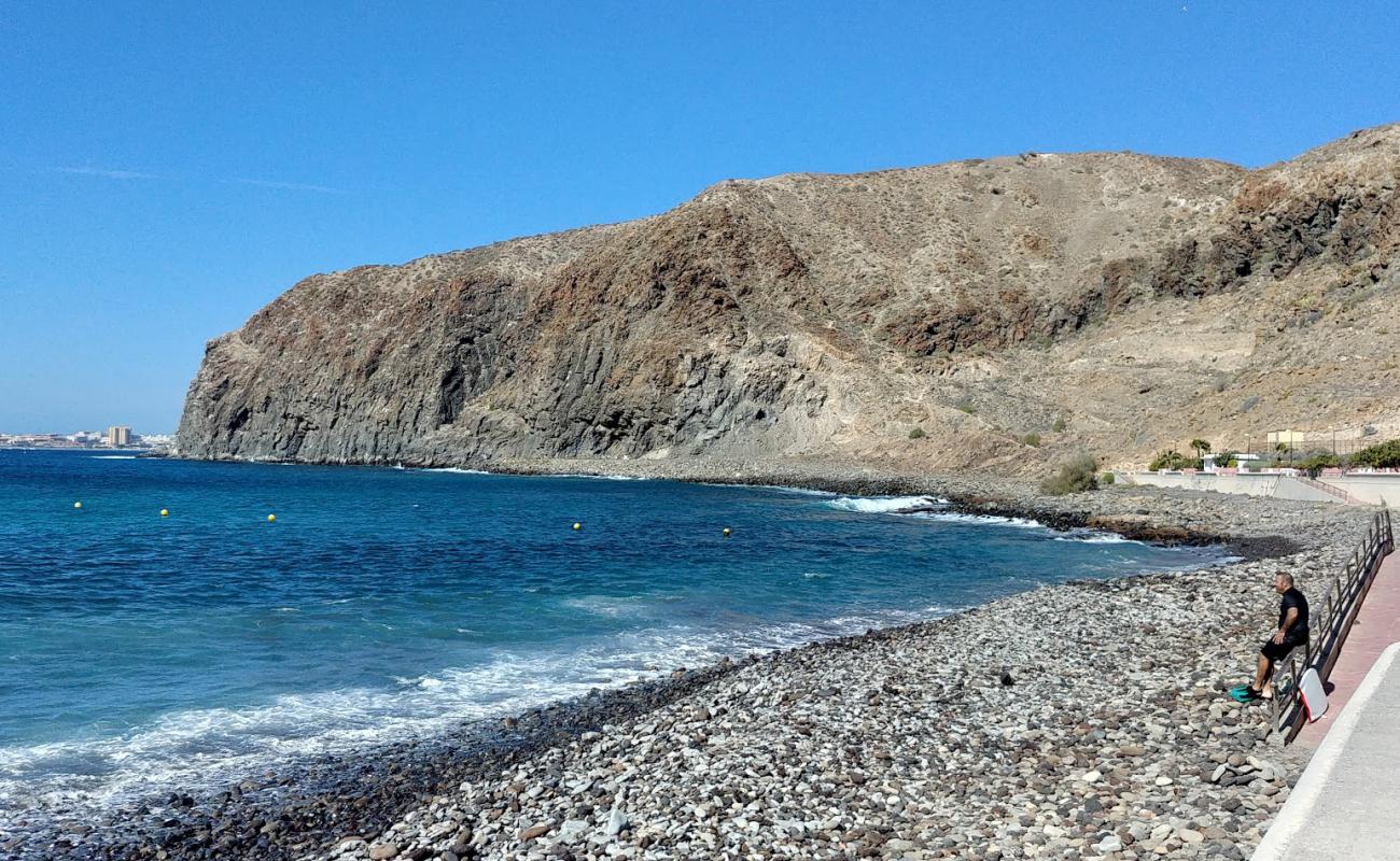 La Arenita Beach'in fotoğrafı gri kum ve çakıl yüzey ile