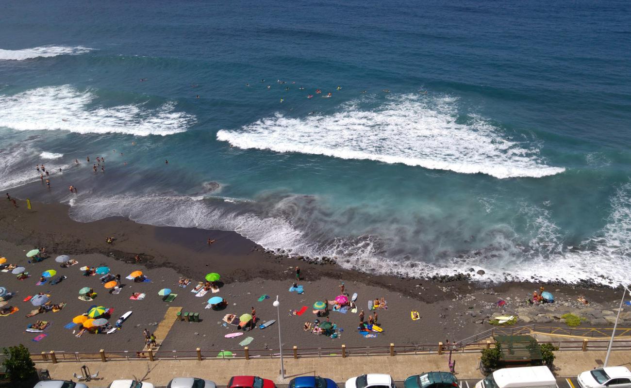 Socorro Plajı'in fotoğrafı gri ince kum yüzey ile