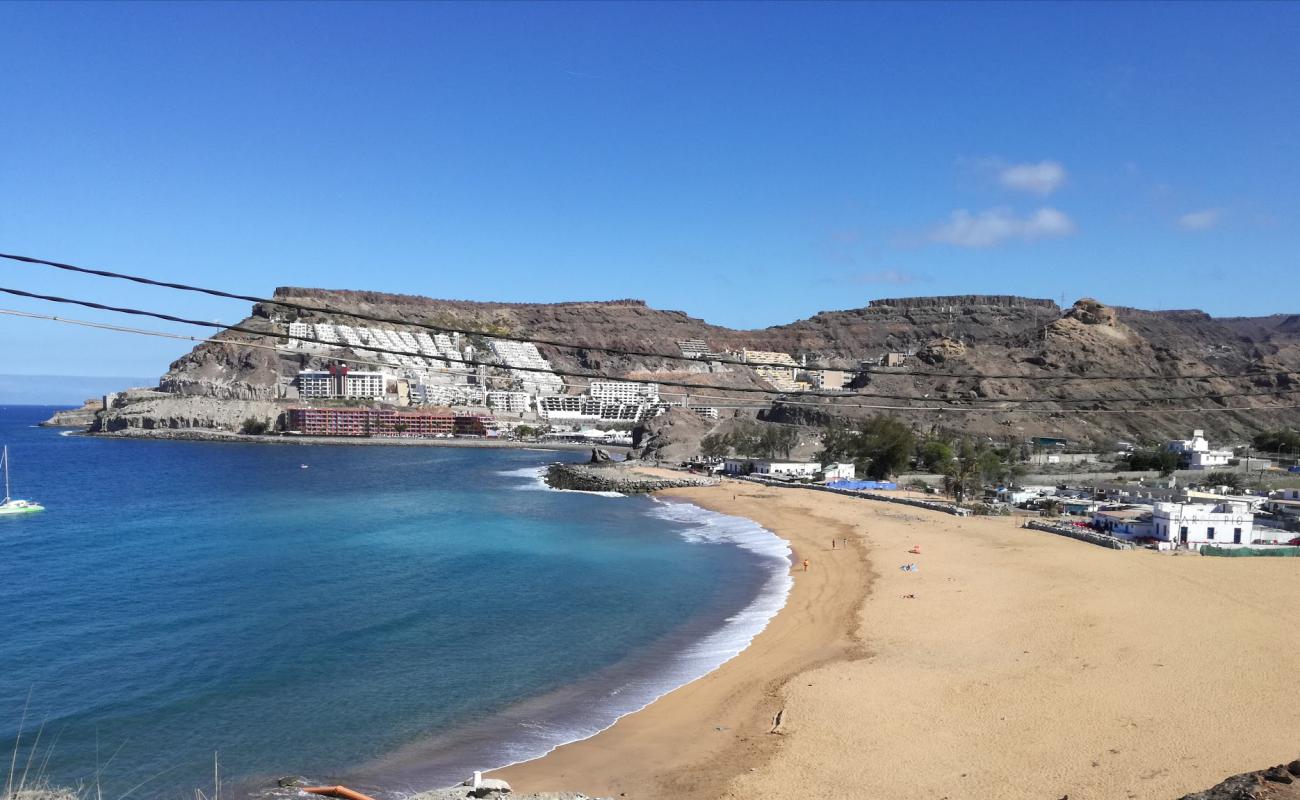 Playa de Tauro'in fotoğrafı parlak ince kum yüzey ile