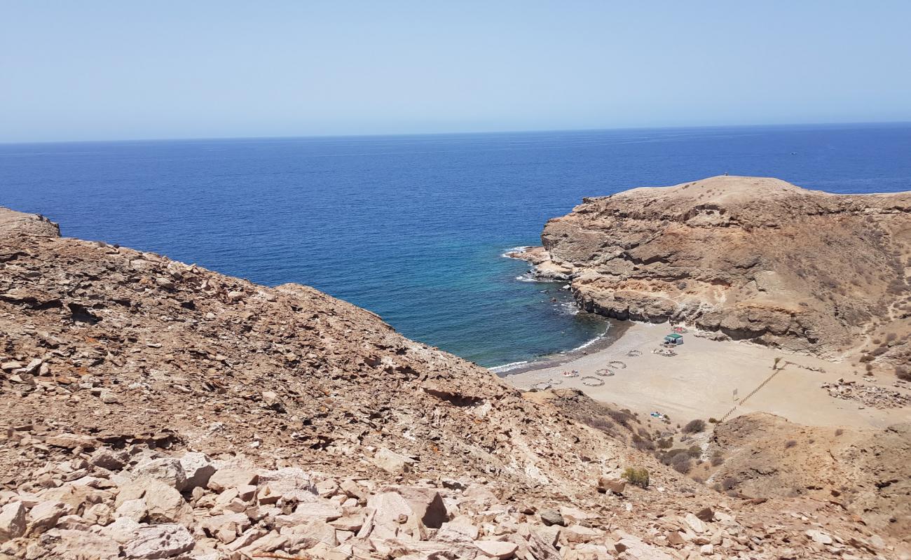 Playa Medio Almud'in fotoğrafı taşlı kum yüzey ile