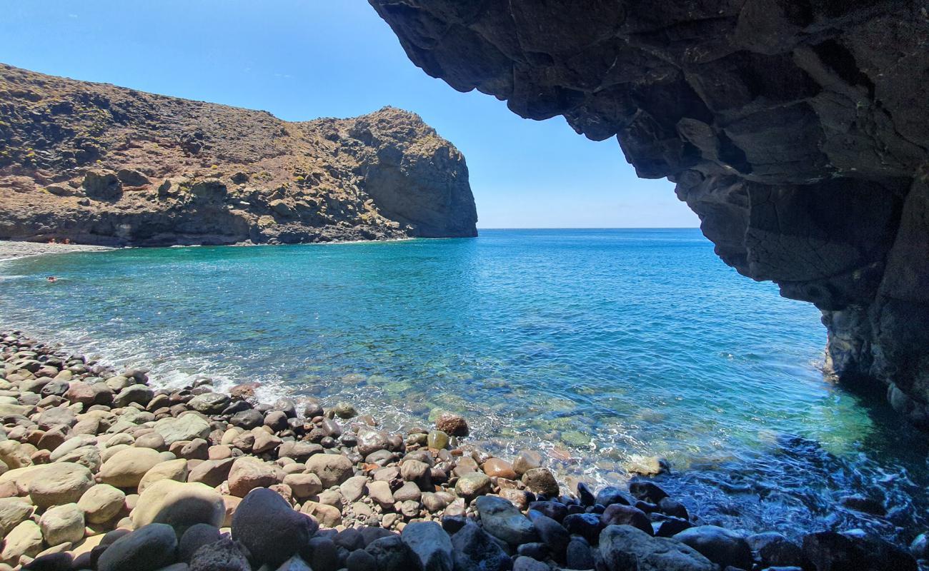Playa del Juncal'in fotoğrafı kayalık arazi yüzey ile