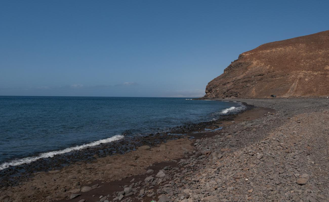 Playa de Agando'in fotoğrafı taşlı kum yüzey ile