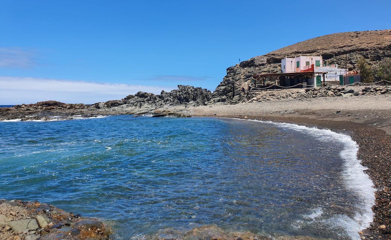 Playa del valle'in fotoğrafı siyah kum ve çakıllar yüzey ile