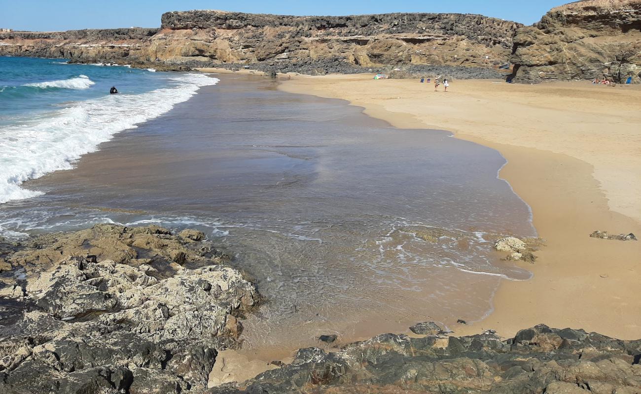 Playa Tebeto'in fotoğrafı açık bej kum yüzey ile