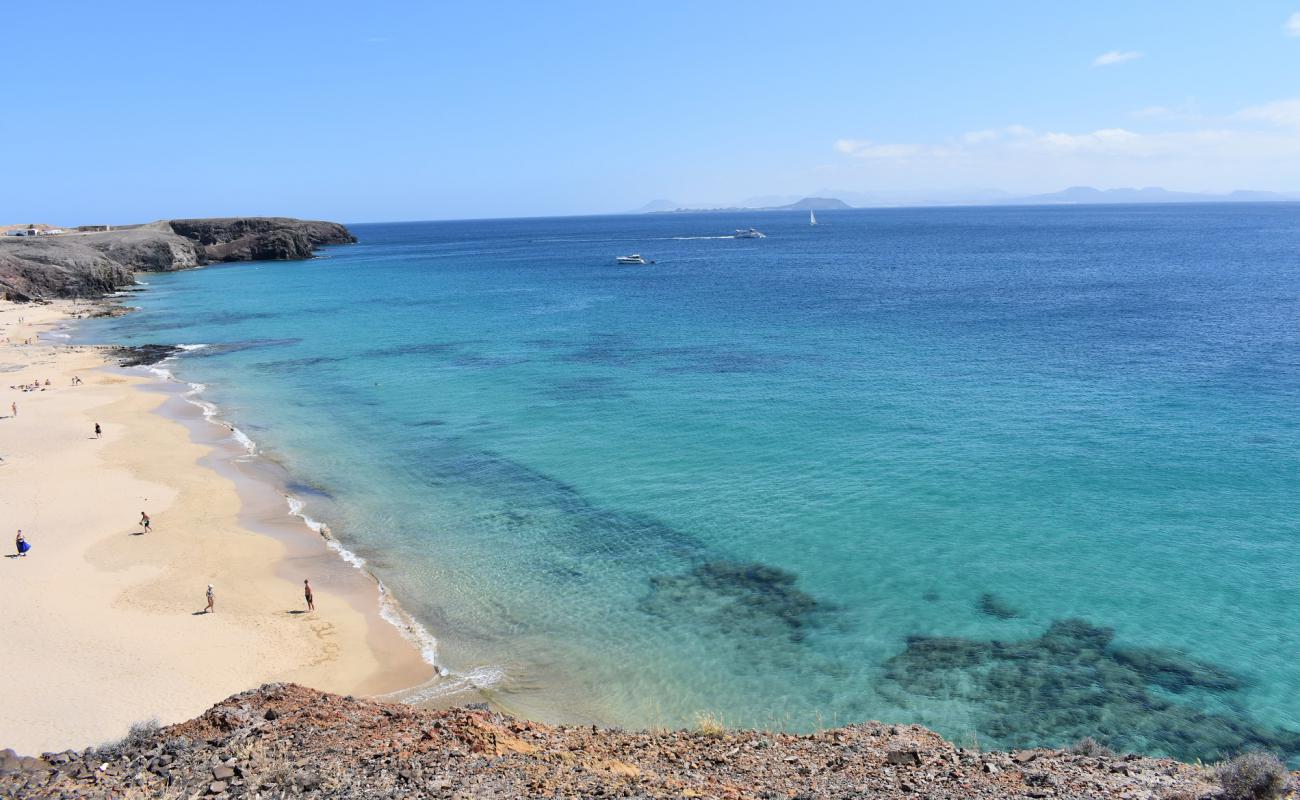 Playa del Pozo'in fotoğrafı i̇nce bej kum yüzey ile