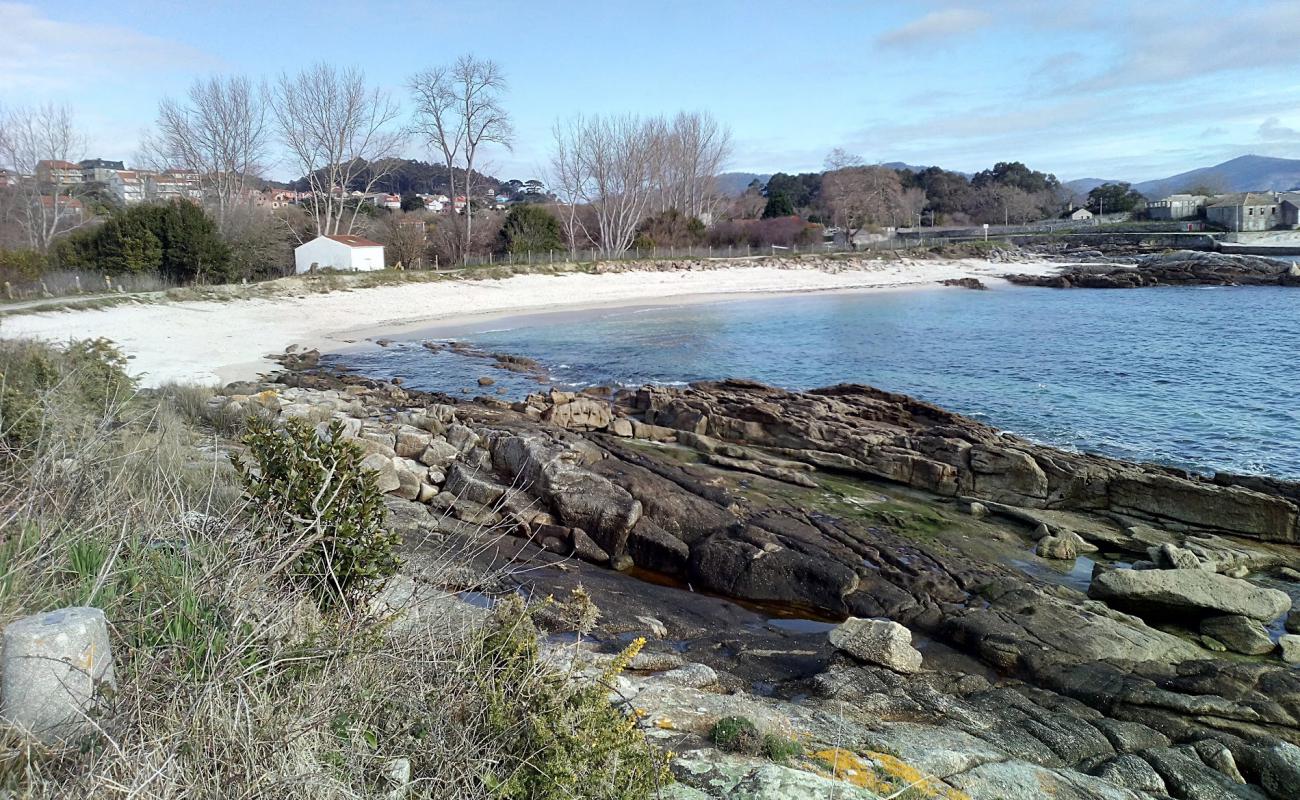 Praia da Congorza'in fotoğrafı beyaz kum yüzey ile