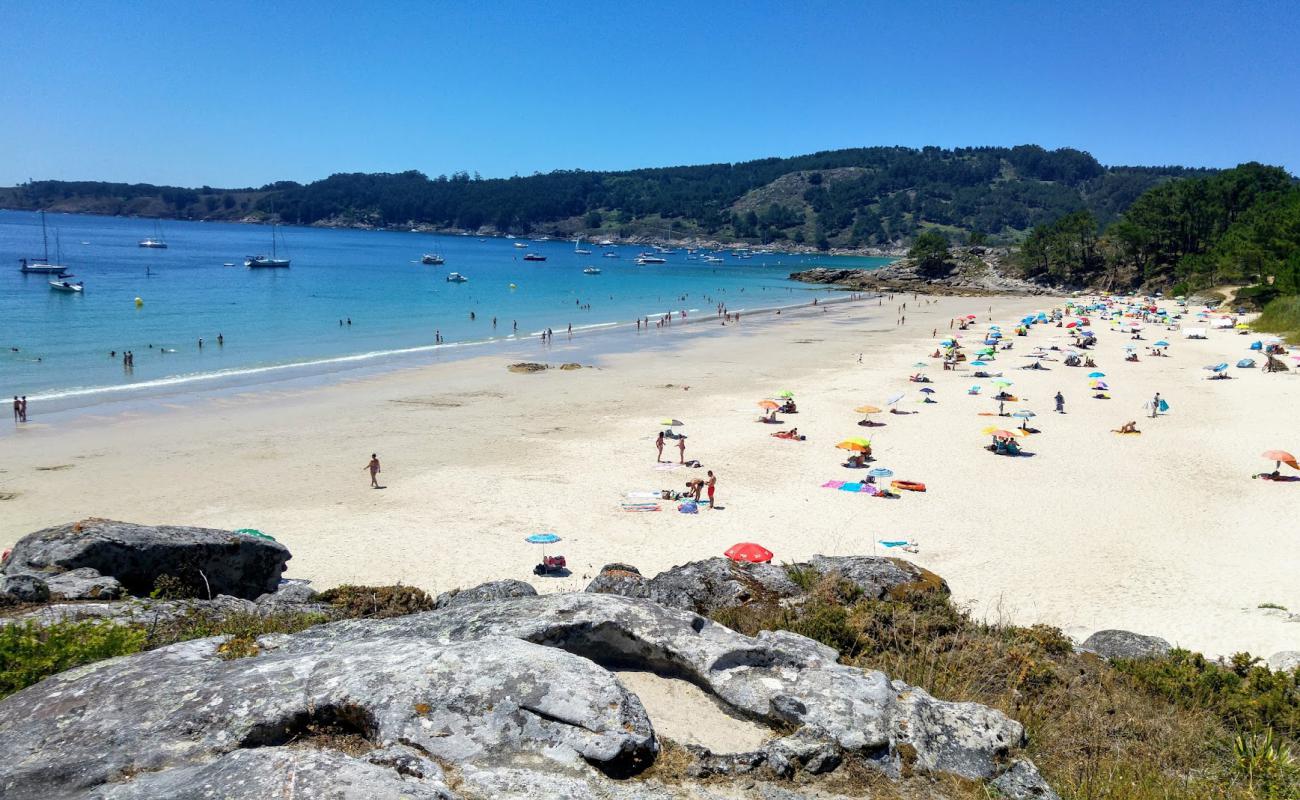 Playa de Vino'in fotoğrafı parlak ince kum yüzey ile