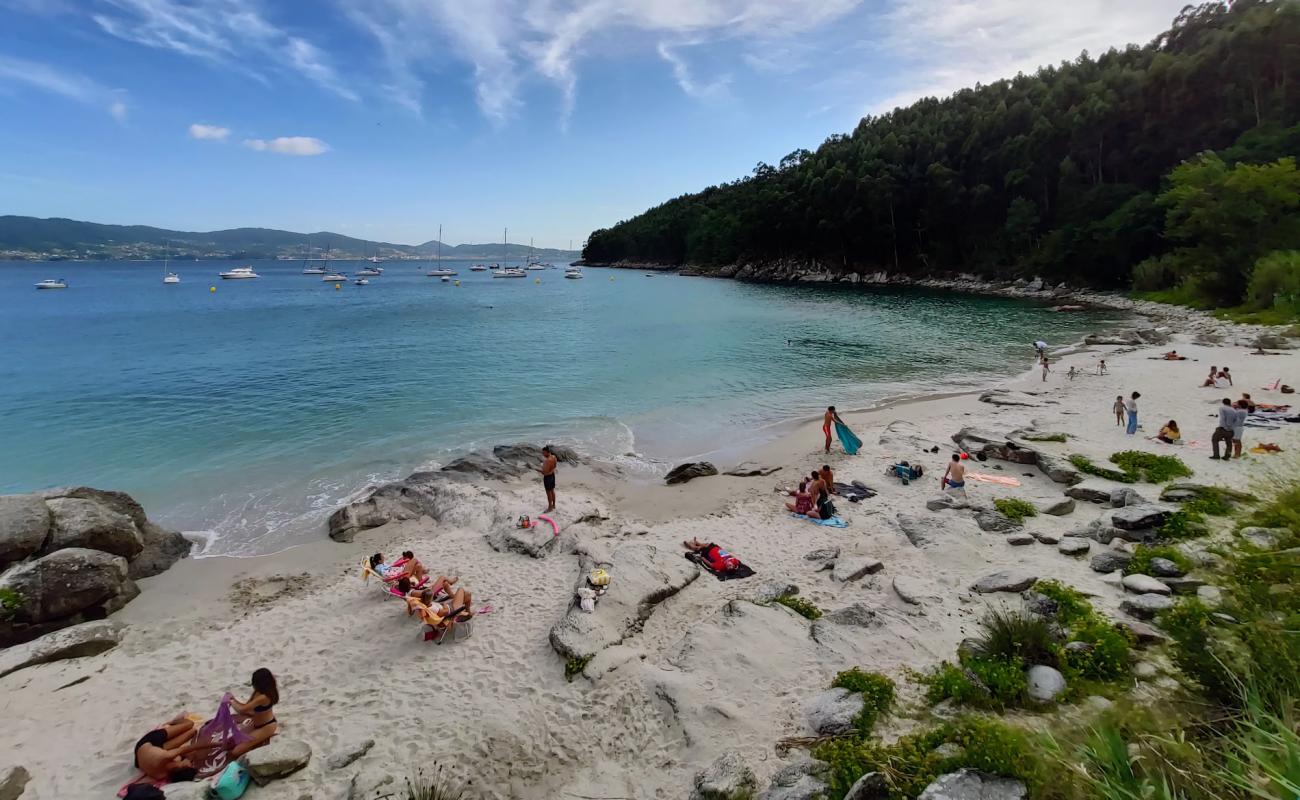 Agra beach'in fotoğrafı beyaz ince kum yüzey ile