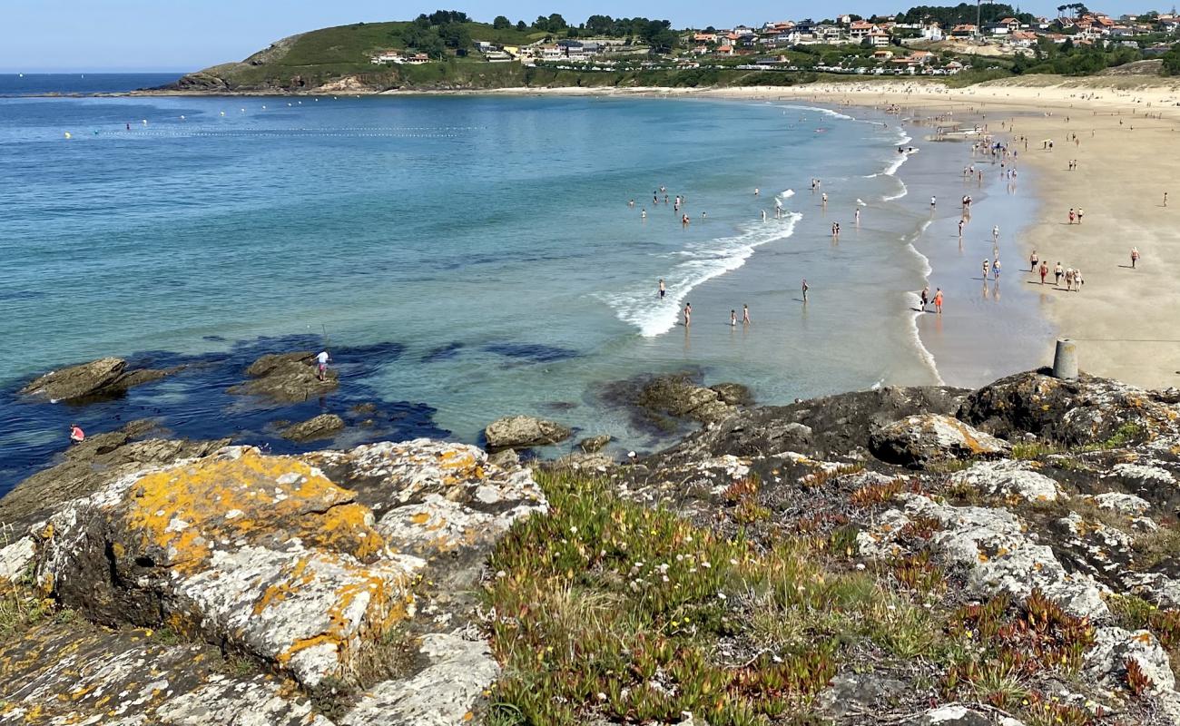 Montalvo beach'in fotoğrafı parlak ince kum yüzey ile