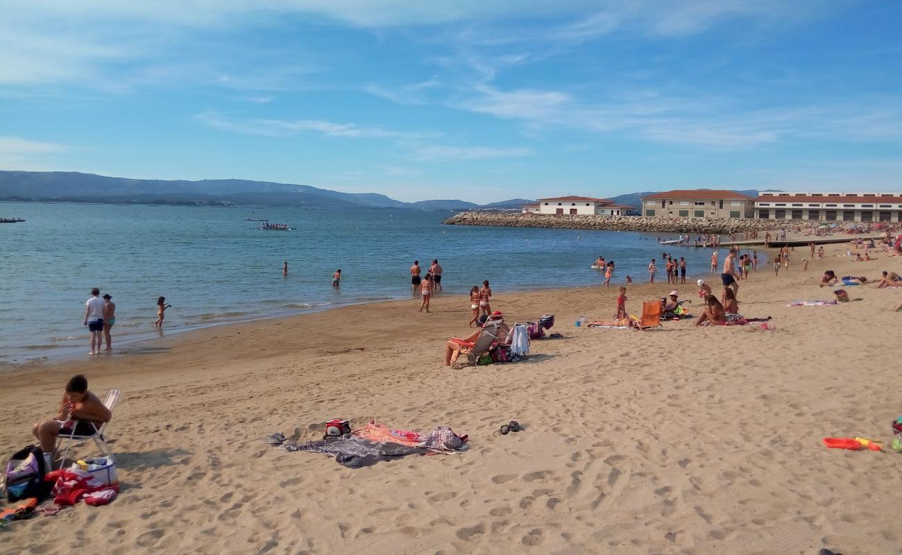 Preguntoiro beach'in fotoğrafı beyaz kum yüzey ile