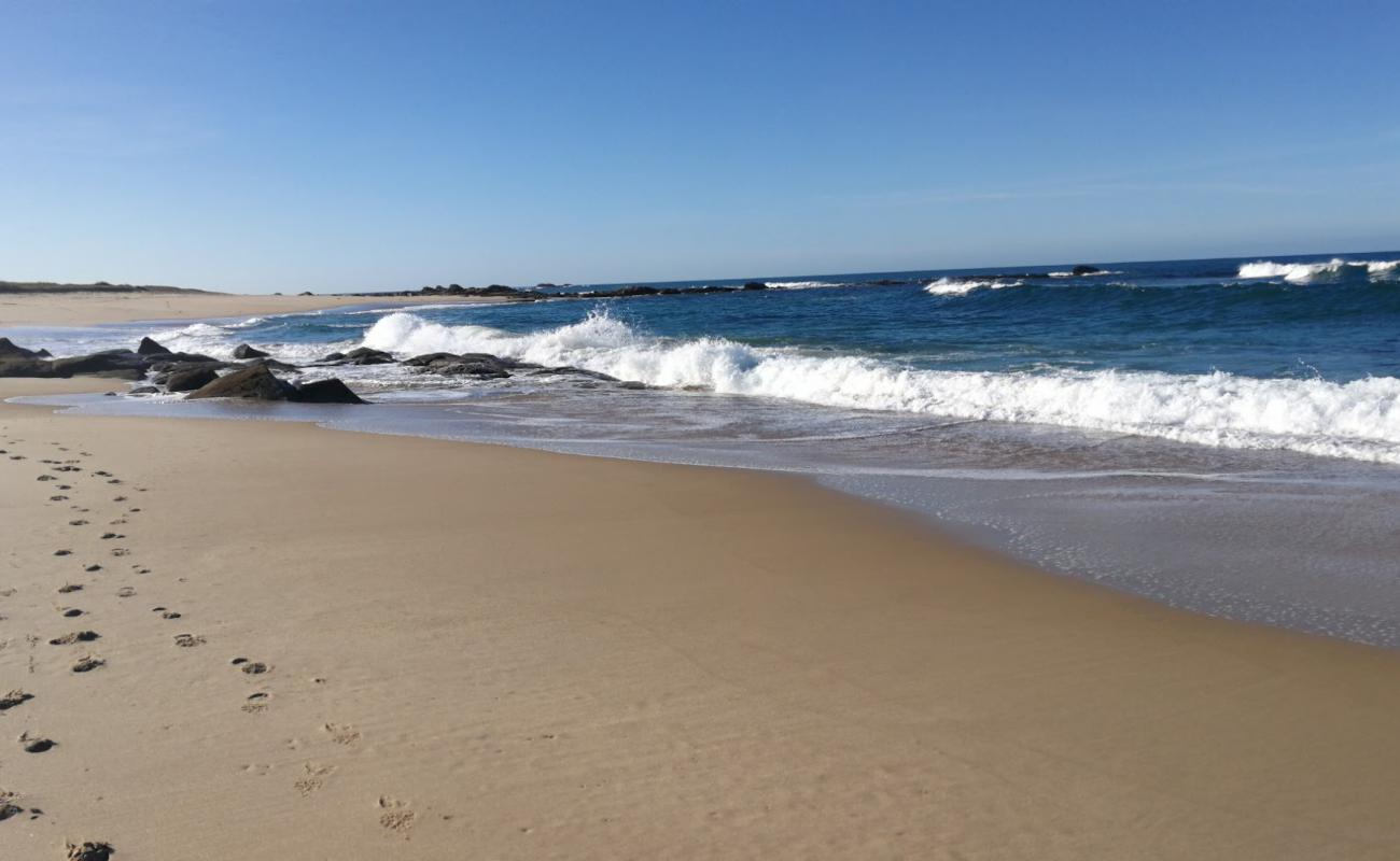 Seixo beach'in fotoğrafı parlak kum yüzey ile