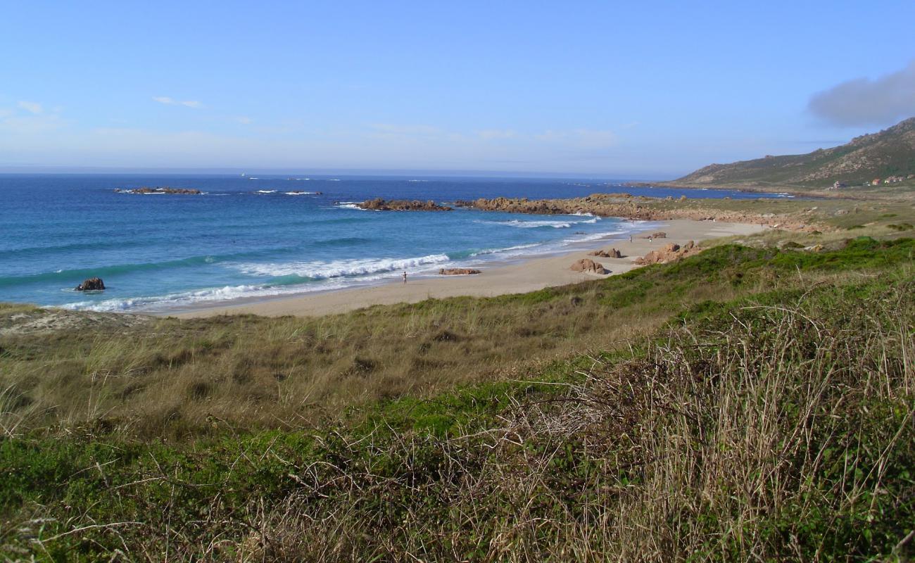 Playa de Balea'in fotoğrafı i̇nce beyaz kum yüzey ile